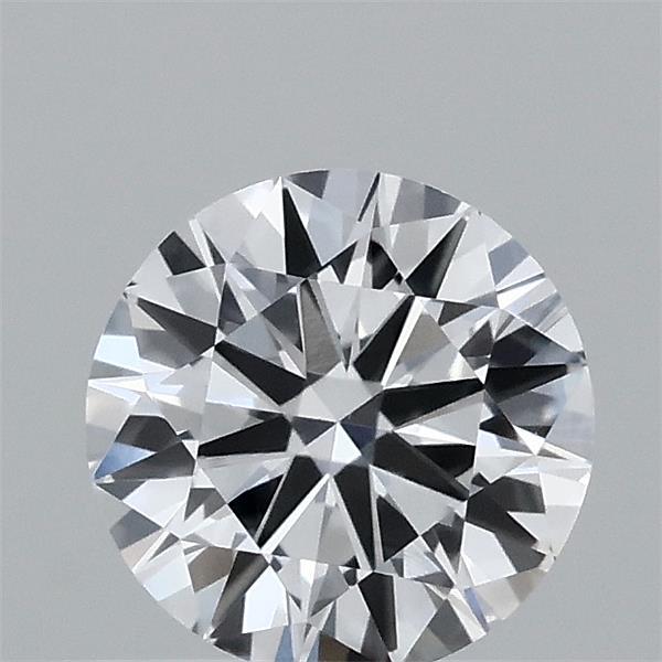 0.49 Carat Round Lab Grown Diamond, Very Good Cut, D Color, VVS2 Clarity