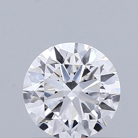 0.49 Carat Round Lab Grown Diamond, Very Good Cut, F Color, VVS2 Clarity