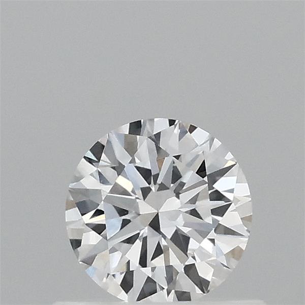 0.51 Carat Round Lab Grown Diamond, Excellent Cut, D Color, VVS2 Clarity
