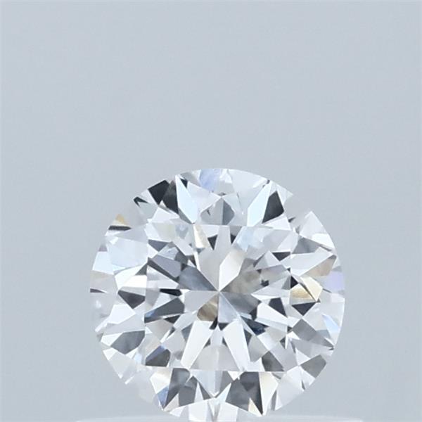0.52 Carat Round Lab Grown Diamond, Excellent Cut, E Color, VVS2 Clarity