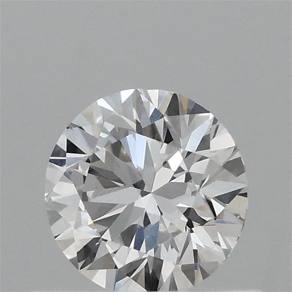 0.52 Carat Round Lab Grown Diamond, Ideal Cut, E Color, VS1 Clarity