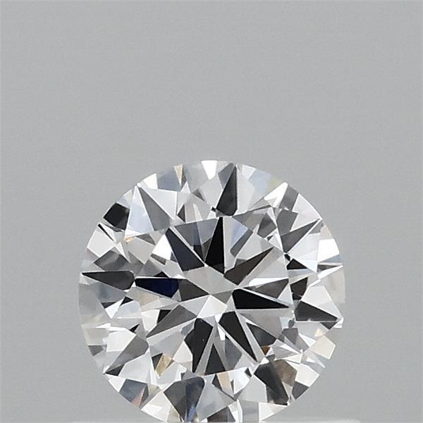 0.56 Carat Round Lab Grown Diamond, Excellent Cut, D Color, VVS2 Clarity