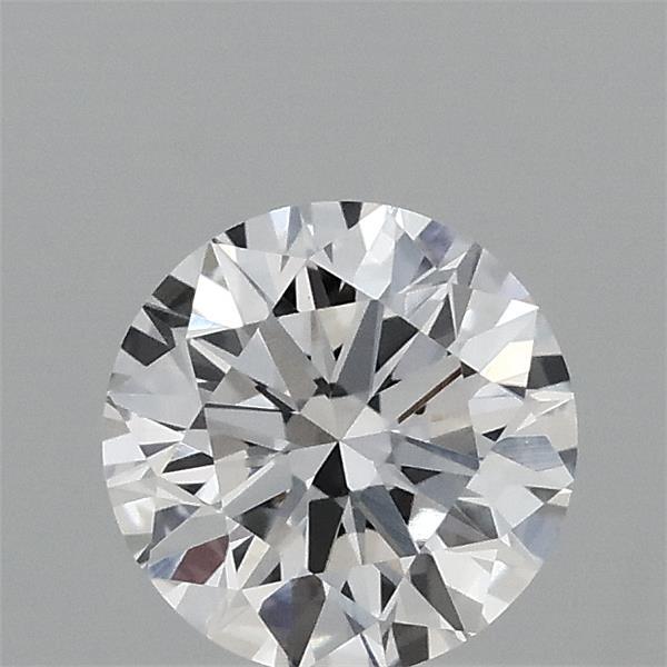 0.56 Carat Round Lab Grown Diamond, Ideal Cut, E Color, VVS2 Clarity