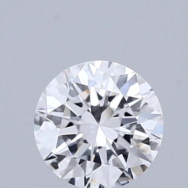 0.57 Carat Round Lab Grown Diamond, Excellent Cut, D Color, IF Clarity
