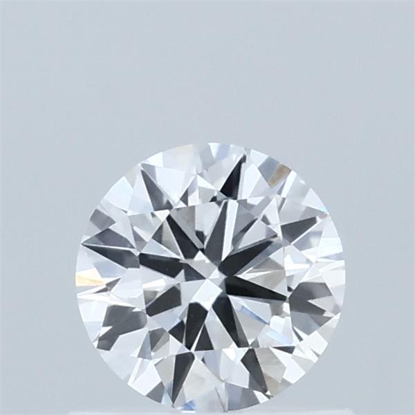 0.58 Carat Round Lab Grown Diamond, Excellent Cut, D Color, VS1 Clarity
