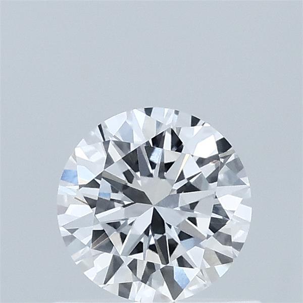 0.58 Carat Round Lab Grown Diamond, Excellent Cut, E Color, VVS1 Clarity