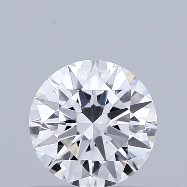 0.62 Carat Round Lab Grown Diamond, Excellent Cut, D Color, VVS2 Clarity