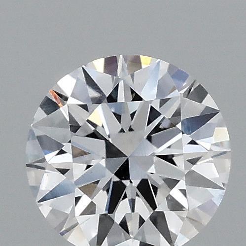0.67 Carat Round Lab Grown Diamond, Excellent Cut, E Color, VVS2 Clarity