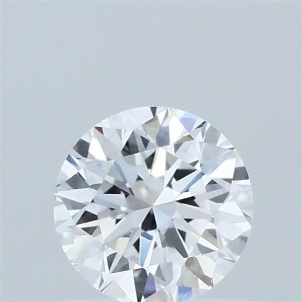 0.70 Carat Round Lab Grown Diamond, Very Good Cut, D Color, VS1 Clarity
