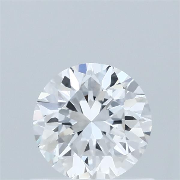 0.70 Carat Round Lab Grown Diamond, Very Good Cut, D Color, VVS2 Clarity