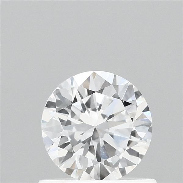 0.70 Carat Round Lab Grown Diamond, Very Good Cut, D Color, VVS2 Clarity