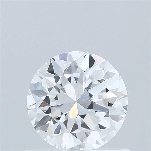 0.71 Carat Round Lab Grown Diamond, Very Good Cut, D Color, VVS2 Clarity