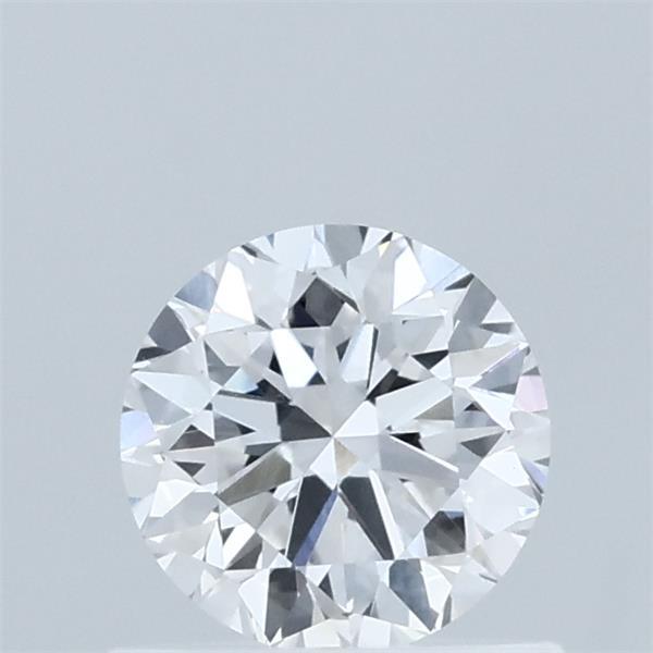 0.71 Carat Round Lab Grown Diamond, Very Good Cut, D Color, VVS2 Clarity