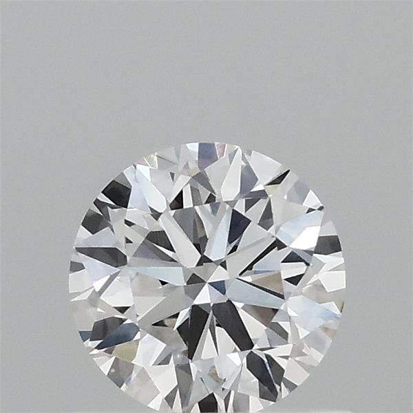 0.71 Carat Round Lab Grown Diamond, Very Good Cut, E Color, VVS2 Clarity