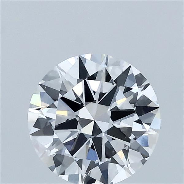 0.83 Carat Round Lab Grown Diamond, Very Good Cut, D Color, VVS2 Clarity