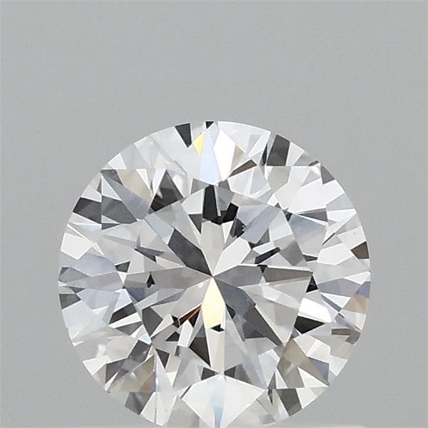 0.87 Carat Round Lab Grown Diamond, Very Good Cut, D Color, VS1 Clarity