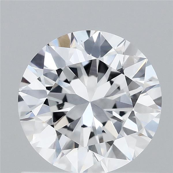 0.91 Carat Round Lab Grown Diamond, Good Cut, D Color, VS1 Clarity