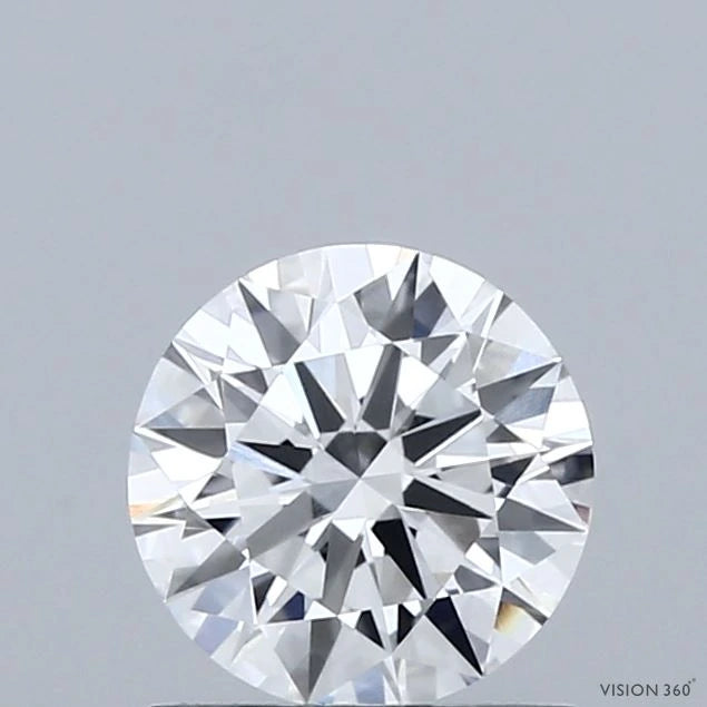 1.01 Carat Round Lab Grown Diamond, Ideal Cut, E Color, VVS2 Clarity