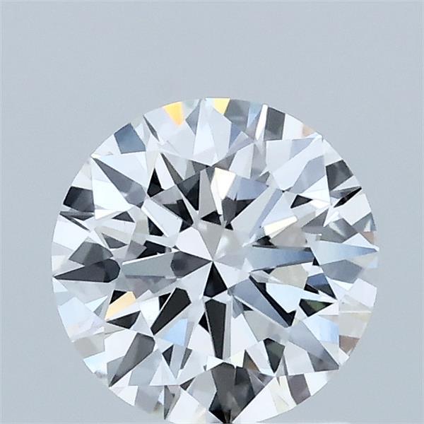 1.03 Carat Round Lab Grown Diamond, Ideal Cut, D Color, VVS2 Clarity