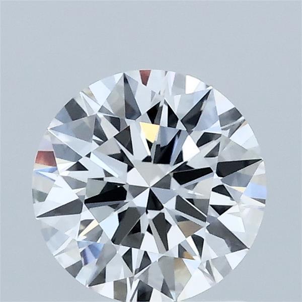 1.07 Carat Round Lab Grown Diamond, Ideal Cut, E Color, VVS2 Clarity