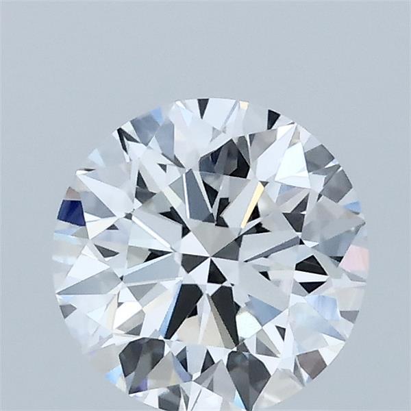 1.10 Carat Round Lab Grown Diamond, Excellent Cut, D Color, VVS2 Clarity