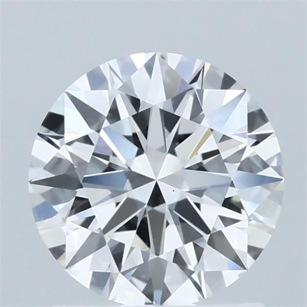 1.26 Carat Round Lab Grown Diamond, Ideal Cut, E Color, VS1 Clarity