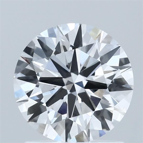 1.32 Carat Round Lab Grown Diamond, Ideal Cut, D Color, VS1 Clarity