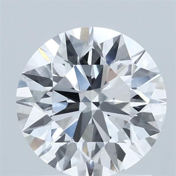 1.45 Carat Round Lab Grown Diamond, Ideal Cut, F Color, VS1 Clarity