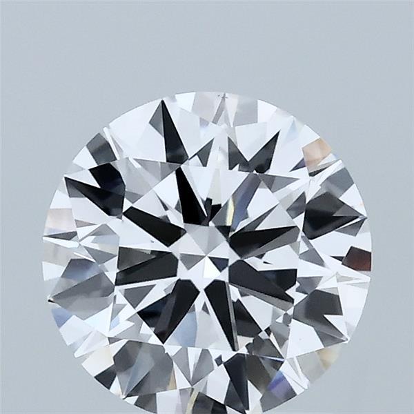 1.46 Carat Round Lab Grown Diamond, Ideal Cut, D Color, VVS2 Clarity