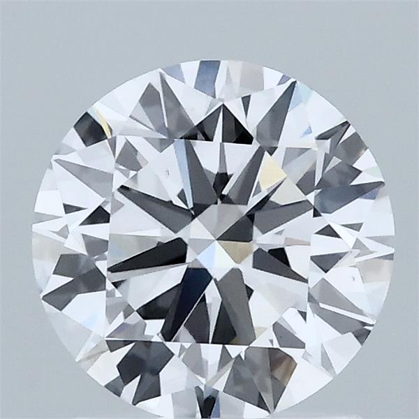 1.50 Carat Round Lab Grown Diamond, Excellent Cut, D Color, VS2 Clarity