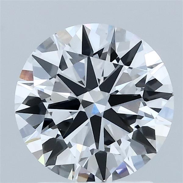 1.50 Carat Round Lab Grown Diamond, Excellent Cut, E Color, VVS2 Clarity