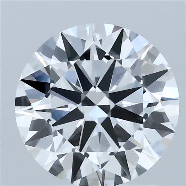 1.50 Carat Round Lab Grown Diamond, Ideal Cut, D Color, VVS2 Clarity