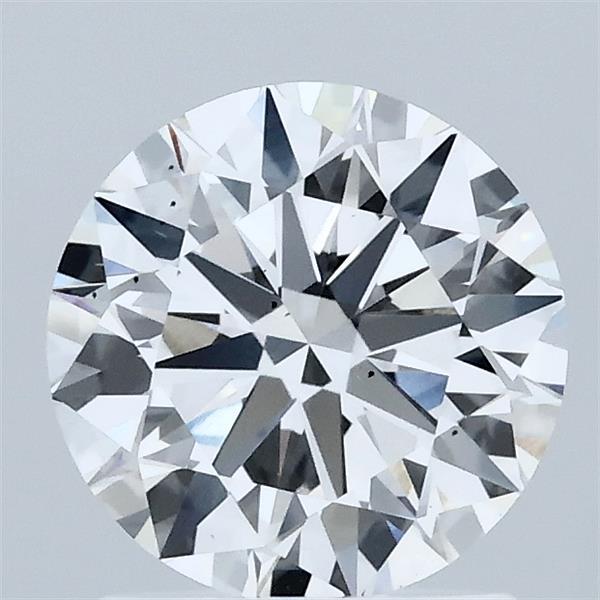 1.50 Carat Round Lab Grown Diamond, Ideal Cut, E Color, SI1 Clarity