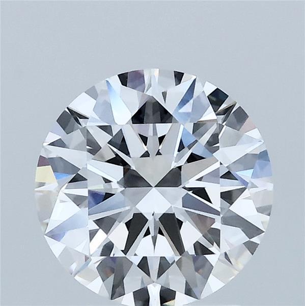 1.51 Carat Round Lab Grown Diamond, Ideal Cut, D Color, VVS2 Clarity