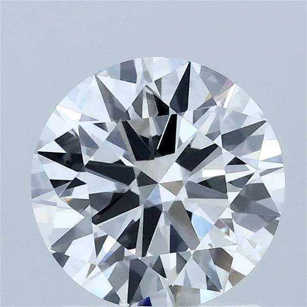 1.51 Carat Round Lab Grown Diamond, Ideal Cut, E Color, VVS1 Clarity