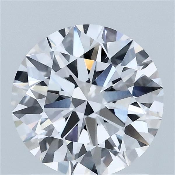 1.51 Carat Round Lab Grown Diamond, Ideal Cut, F Color, VVS2 Clarity