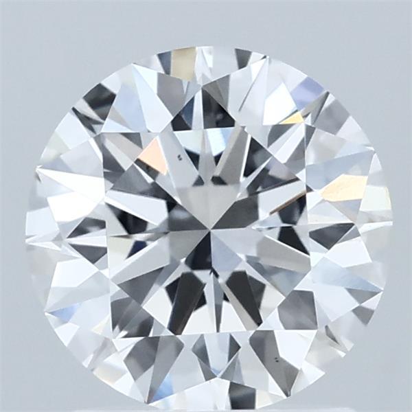 1.58 Carat Round Lab Grown Diamond, Ideal Cut, D Color, VS1 Clarity