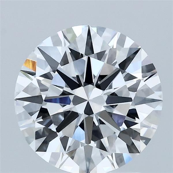 1.59 Carat Round Lab Grown Diamond, Ideal Cut, D Color, VVS2 Clarity