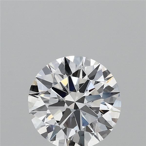 1.59 Carat Round Lab Grown Diamond, Ideal Cut, D Color, VVS2 Clarity