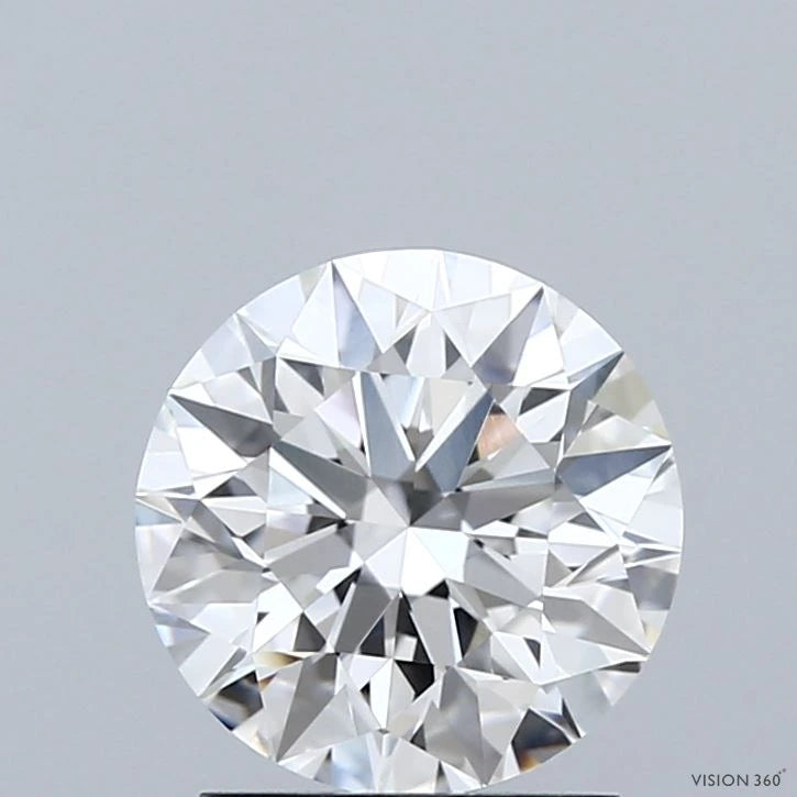 1.78 Carat Round Lab Grown Diamond, Excellent Cut, F Color, VVS2 Clarity