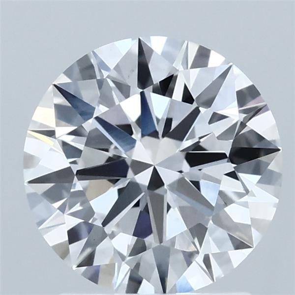 1.80 Carat Round Lab Grown Diamond, Ideal Cut, D Color, VS1 Clarity