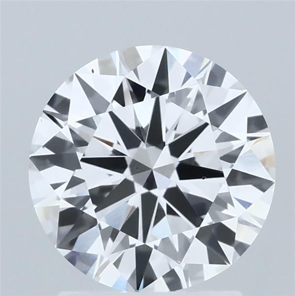 1.81 Carat Round Lab Grown Diamond, Ideal Cut, D Color, VS2 Clarity