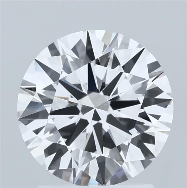 1.82 Carat Round Lab Grown Diamond, Ideal Cut, E Color, VVS2 Clarity