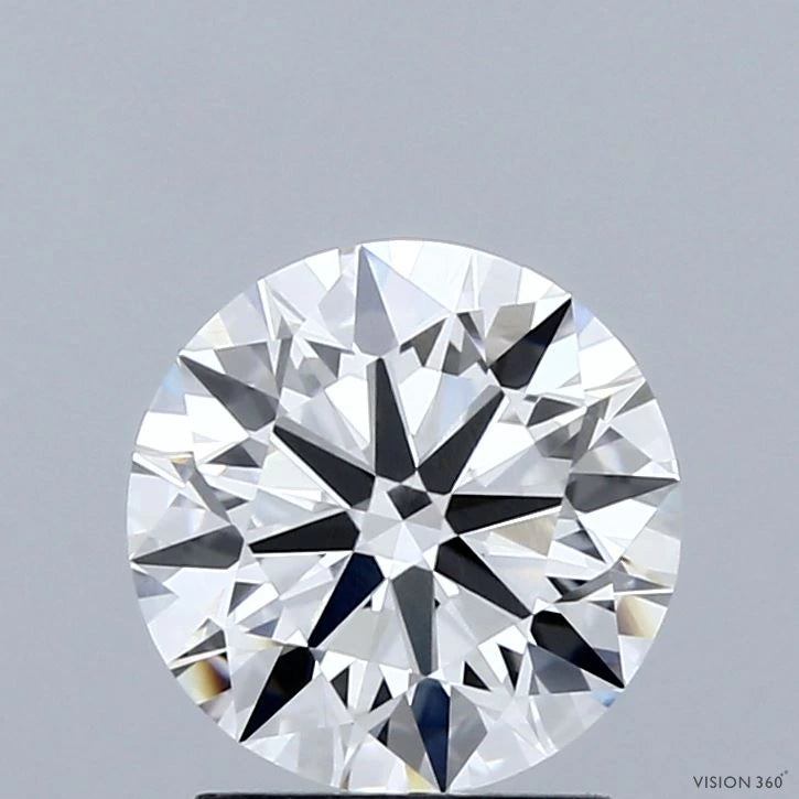 1.82 Carat Round Lab Grown Diamond, Ideal Cut, F Color, VVS2 Clarity
