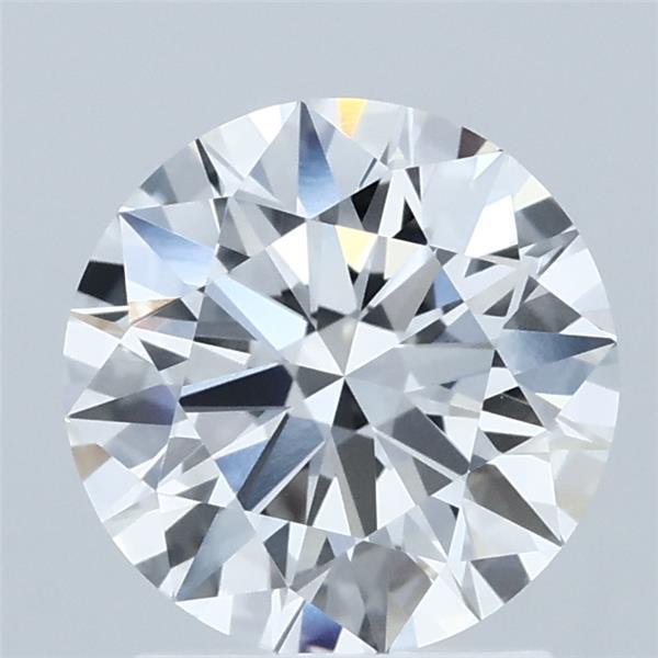1.83 Carat Round Lab Grown Diamond, Ideal Cut, D Color, VVS2 Clarity