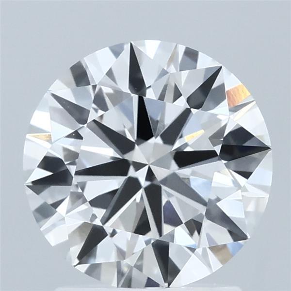 1.85 Carat Round Lab Grown Diamond, Ideal Cut, E Color, VVS2 Clarity