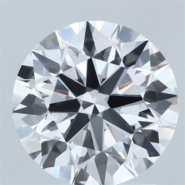 1.86 Carat Round Lab Grown Diamond, Ideal Cut, D Color, VVS2 Clarity