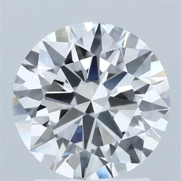 1.86 Carat Round Lab Grown Diamond, Ideal Cut, E Color, VVS2 Clarity