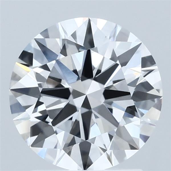 1.87 Carat Round Lab Grown Diamond, Ideal Cut, E Color, VVS1 Clarity