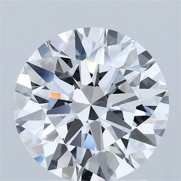 1.88 Carat Round Lab Grown Diamond, Ideal Cut, F Color, VVS2 Clarity
